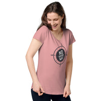 Load image into Gallery viewer, No wrong way, Women’s round neck tee
