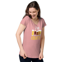Load image into Gallery viewer, I do crafts. Women’s round neck tee
