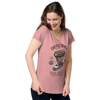 Load image into Gallery viewer, Coffee brewed, Women’s round neck tee
