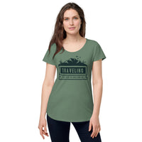 Load image into Gallery viewer, Travelling, The Trip Is Calling Us, Women’s round neck tee
