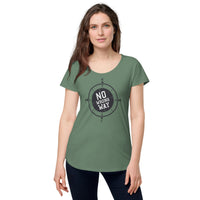 Load image into Gallery viewer, No wrong way, Women’s round neck tee
