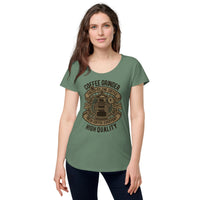 Load image into Gallery viewer, Coffee Grinder, Women’s round neck tee
