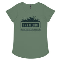 Load image into Gallery viewer, Travelling, The Trip Is Calling Us, Women’s round neck tee

