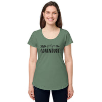 Load image into Gallery viewer, Find your adventure, Women’s round neck tee
