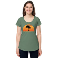 Load image into Gallery viewer, Another day in paradise, Women’s round neck tee
