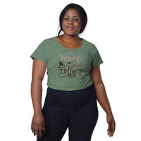 Load image into Gallery viewer, Mama needs coffee, Women’s round neck tee
