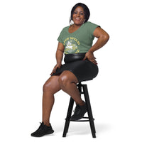 Load image into Gallery viewer, Live wild, live free, Women’s round neck tee
