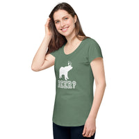 Load image into Gallery viewer, Beer? Women’s T-Shirt
