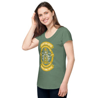 Load image into Gallery viewer, Enjoy your coffee, Women’s round neck tee
