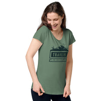 Load image into Gallery viewer, Travelling, The Trip Is Calling Us, Women’s round neck tee
