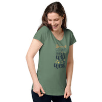 Load image into Gallery viewer, Go where the Wi-Fi is weak, Women’s round neck tee
