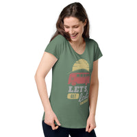 Load image into Gallery viewer, Let&#39;s get lost somewhere, Women’s round neck tee
