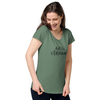 Load image into Gallery viewer, Full time adventurer, Women’s round neck tee
