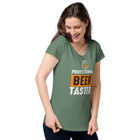 Load image into Gallery viewer, Professional beer taster, Women’s round neck tee
