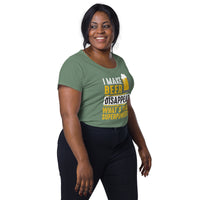 Load image into Gallery viewer, I make beer disappear, what&#39;s your superpower? Women’s round neck tee
