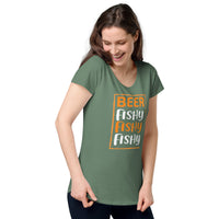 Load image into Gallery viewer, Beer fishy fishy fishy, Women’s round neck tee
