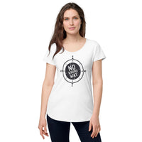 Load image into Gallery viewer, No wrong way, Women’s round neck tee
