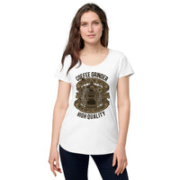 Load image into Gallery viewer, Coffee Grinder, Women’s round neck tee
