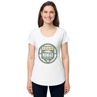 Load image into Gallery viewer, Team nomad adventure, Women’s round neck tee
