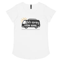 Load image into Gallery viewer, Far away from home, Women’s round neck tee
