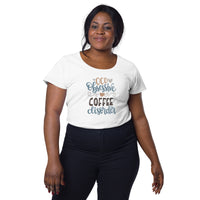Load image into Gallery viewer, Obsessive Coffee Disorder, Women’s round neck tee
