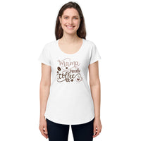 Load image into Gallery viewer, Mama needs coffee, Women’s round neck tee
