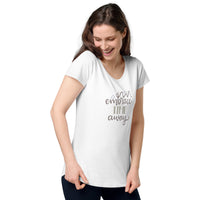 Load image into Gallery viewer, Embrace time away, Women’s round neck tee

