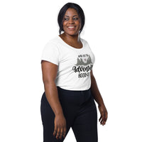 Load image into Gallery viewer, And so the adventure begins, Women’s round neck tee
