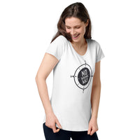 Load image into Gallery viewer, No wrong way, Women’s round neck tee
