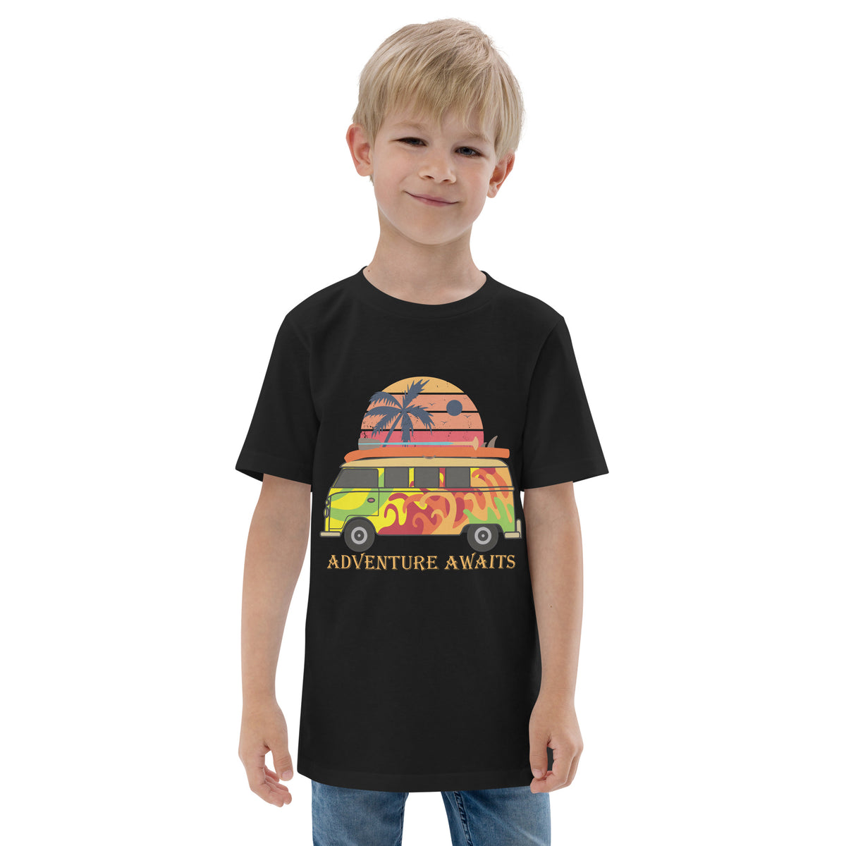 Adventure Awaits, Kid's T-Shirt