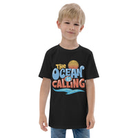 Load image into Gallery viewer, The ocean is calling, Kid&#39;s T-Shirt
