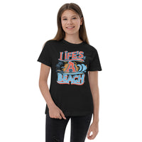 Load image into Gallery viewer, Life&#39;s a beach, Kid&#39;s T-Shirt
