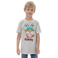 Load image into Gallery viewer, Let&#39;s Go Fishing, Kid&#39;s T-Shirt
