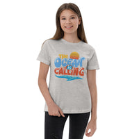 Load image into Gallery viewer, The ocean is calling, Kid&#39;s T-Shirt
