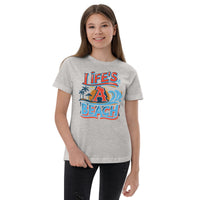 Load image into Gallery viewer, Life&#39;s a beach, Kid&#39;s T-Shirt
