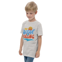 Load image into Gallery viewer, The ocean is calling, Kid&#39;s T-Shirt
