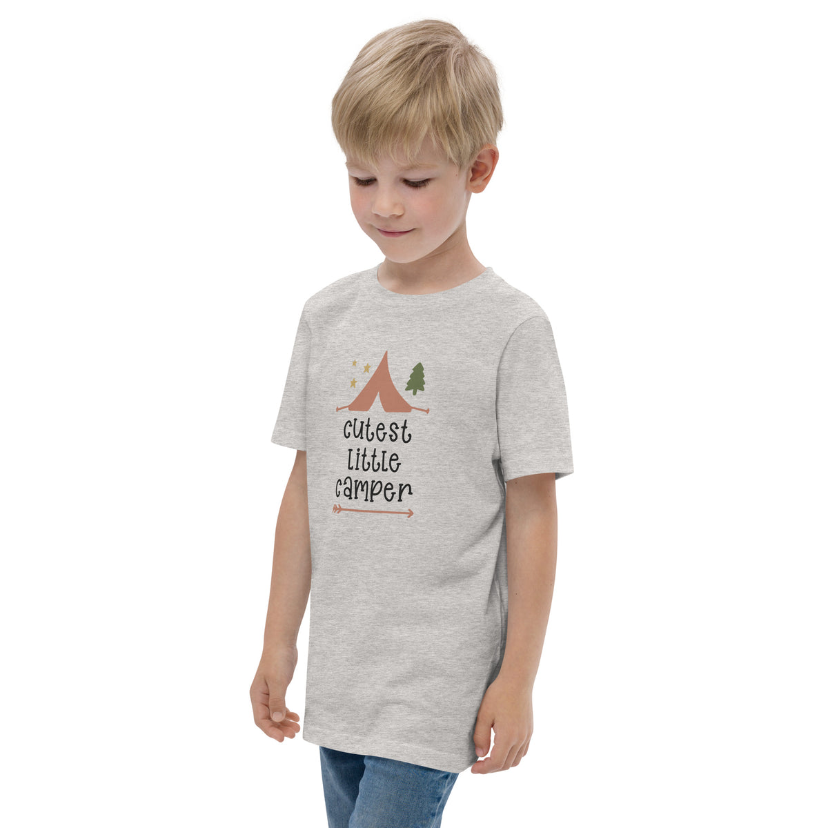 Cutest little camper, Kid's T-Shirt