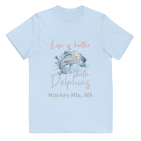 Load image into Gallery viewer, Life is better with Dolphins, Monkey Mia, WA, Kid&#39;s T-Shirt
