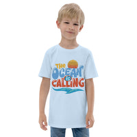 Load image into Gallery viewer, The ocean is calling, Kid&#39;s T-Shirt
