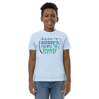 Load image into Gallery viewer, Daddy&#39;s fishing buddy, Kid&#39;s T-Shirt
