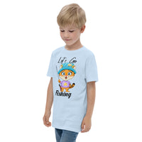 Load image into Gallery viewer, Let&#39;s Go Fishing, Kid&#39;s T-Shirt
