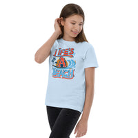 Load image into Gallery viewer, Life&#39;s a beach, Kid&#39;s T-Shirt
