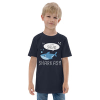 Load image into Gallery viewer, Sharkasm, Kid&#39;s T-Shirt
