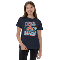 Load image into Gallery viewer, Life&#39;s a beach, Kid&#39;s T-Shirt

