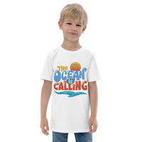Load image into Gallery viewer, The ocean is calling, Kid&#39;s T-Shirt
