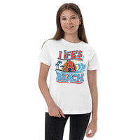 Load image into Gallery viewer, Life&#39;s a beach, Kid&#39;s T-Shirt
