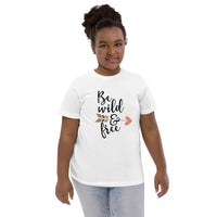 Load image into Gallery viewer, Be wild and free, Kid&#39;s T-Shirt
