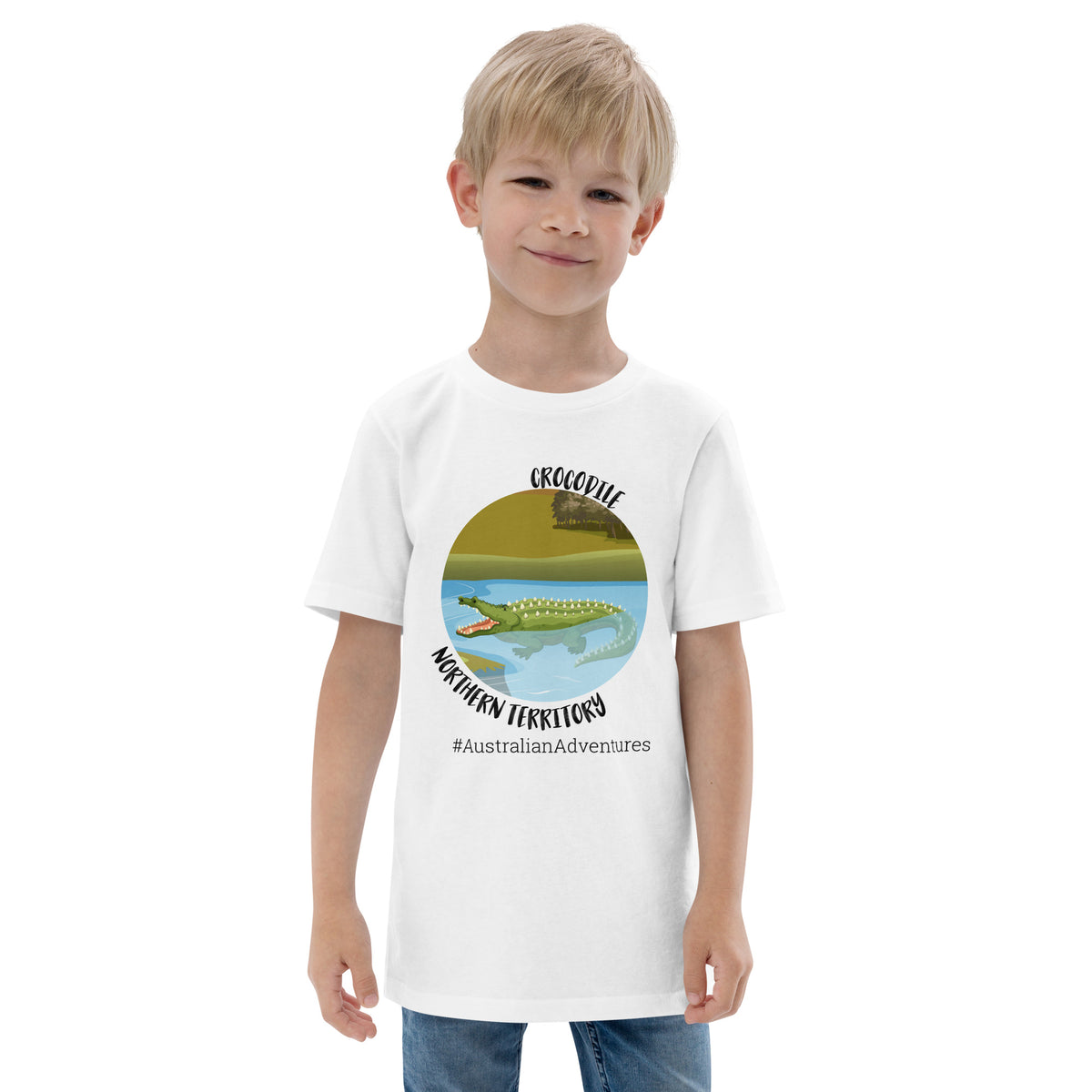 Crocodile, Northern Territory Kid's t-shirt