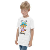 Load image into Gallery viewer, Let&#39;s Go Fishing, Kid&#39;s T-Shirt
